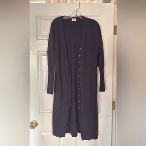 Wilfred Black long cardigan small